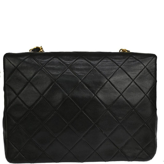 Chanel Mini Matelassé  Pony-Style Calfskin Shoulder Bag (Pre-Owned)