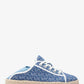 Libby Logo Jacquard Denim Collapsible-Heel Sneaker