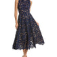 Michael Kors Collection Floral Lace Dance Silk-Lined A-Line Dress