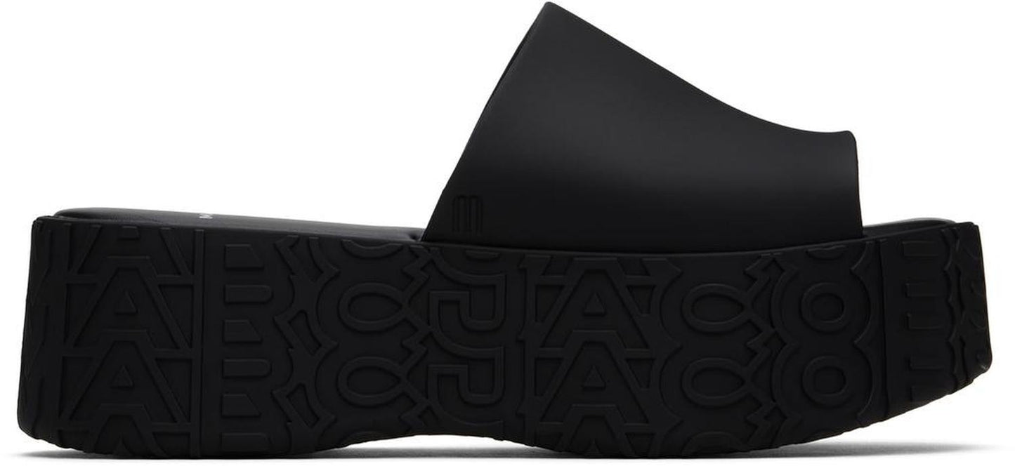 Black Melissa Edition Becky Sandals