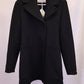 Max Mara SportMax Over Coat in Black Cashmere