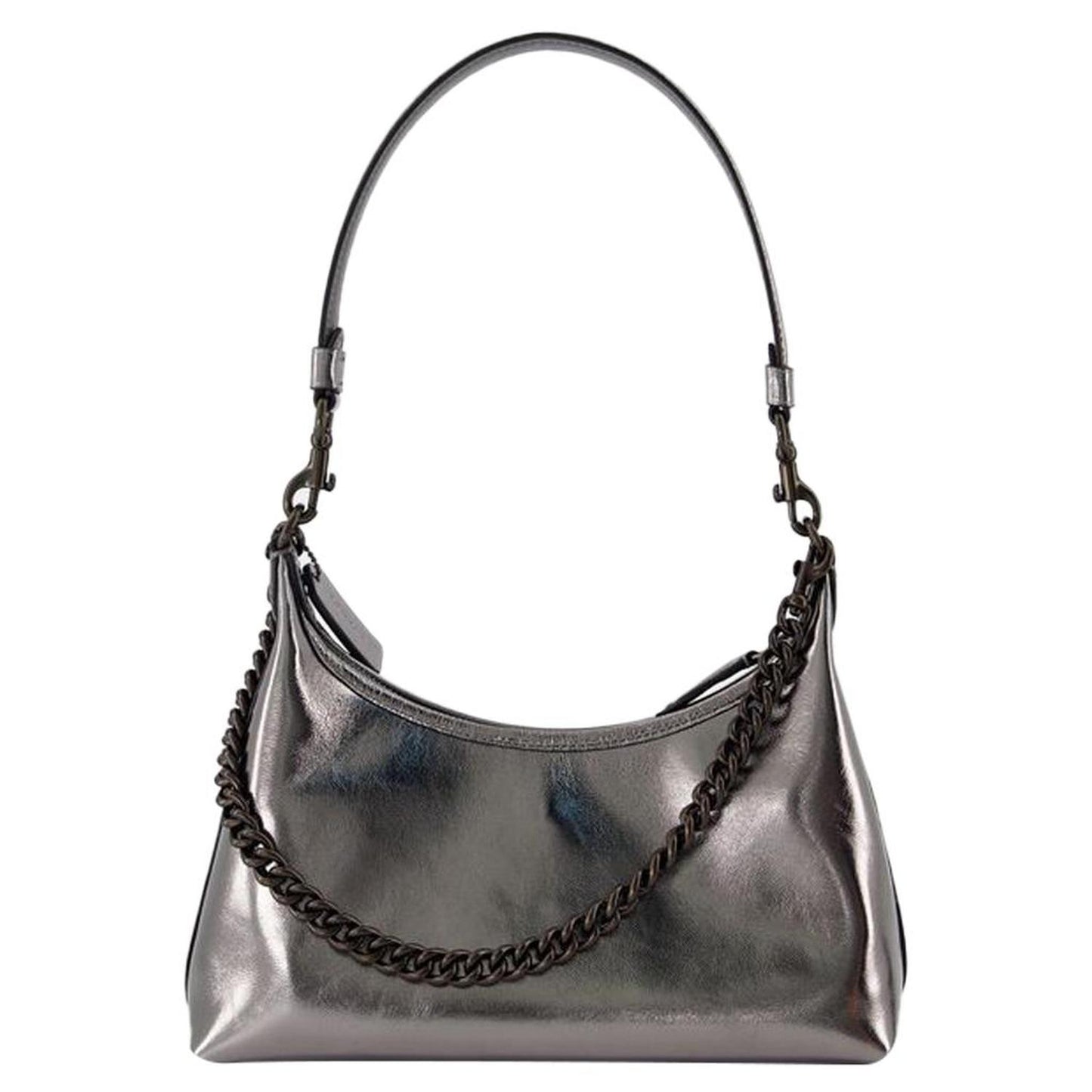 Juliet 25 Shoulder Bag - Coach - Leather - Grey