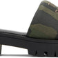 Khaki 'The Camo Jacquard Lug Sole Slide' Sandals