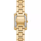 Women's Emery Three-Hand Gold-Tone Stainless Steel Watch 22mm