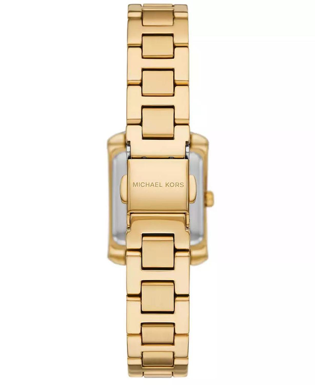 Women's Emery Three-Hand Gold-Tone Stainless Steel Watch 22mm