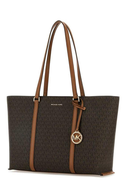 Michael Michael Kors Temple Large Signature Logo Tote Bag