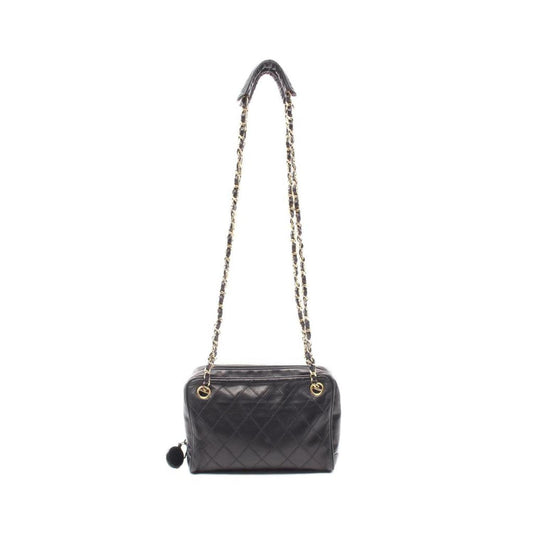 Bicolore Chain Shoulder Bag Lambskin  Gold Hardware Vintage