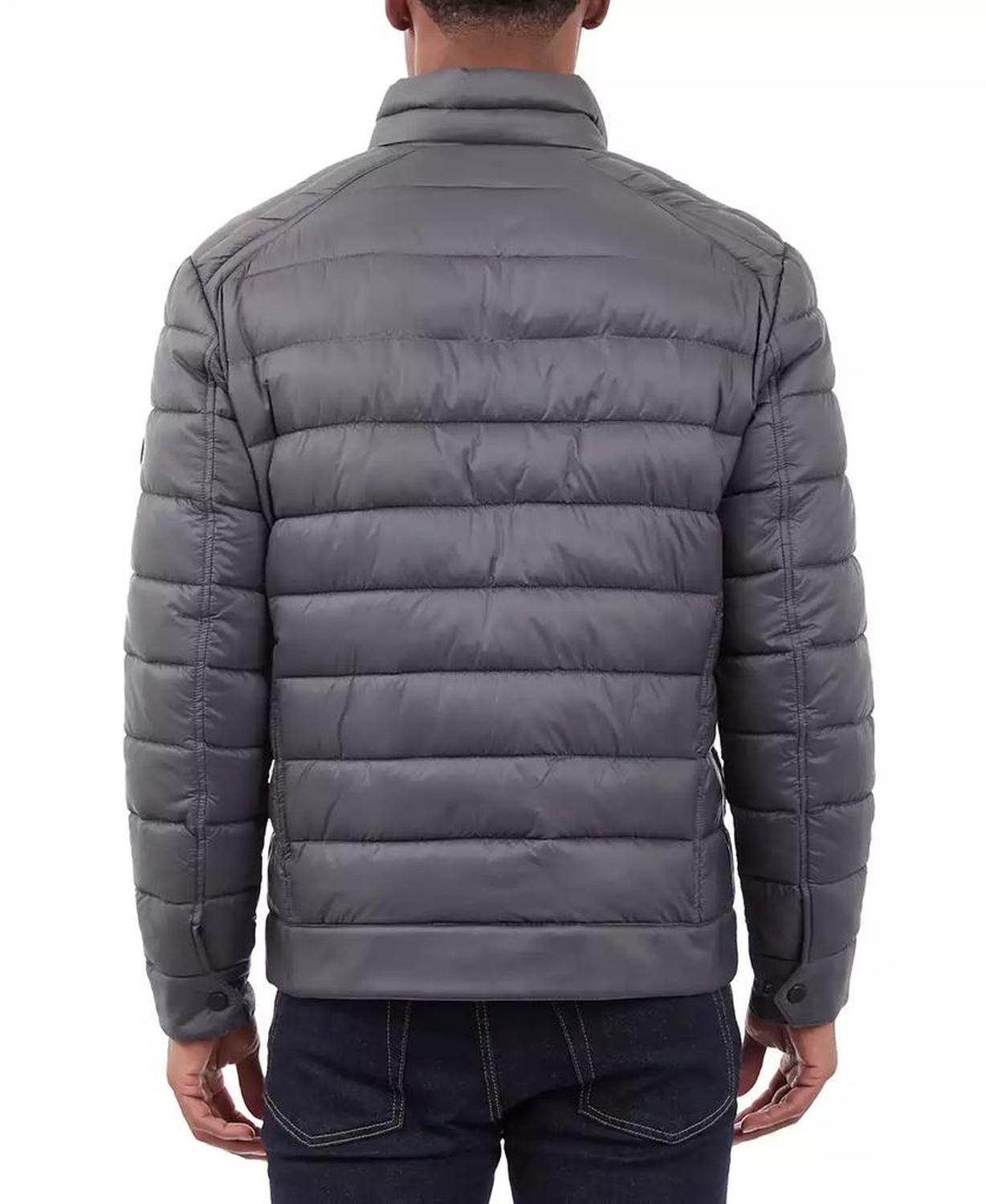 Men's Quilted Full-Zip Puffer Jacket