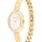 Women's Sammy Gold-Tone Stainless Steel Bangle Bracelet Watch, 22.5mm