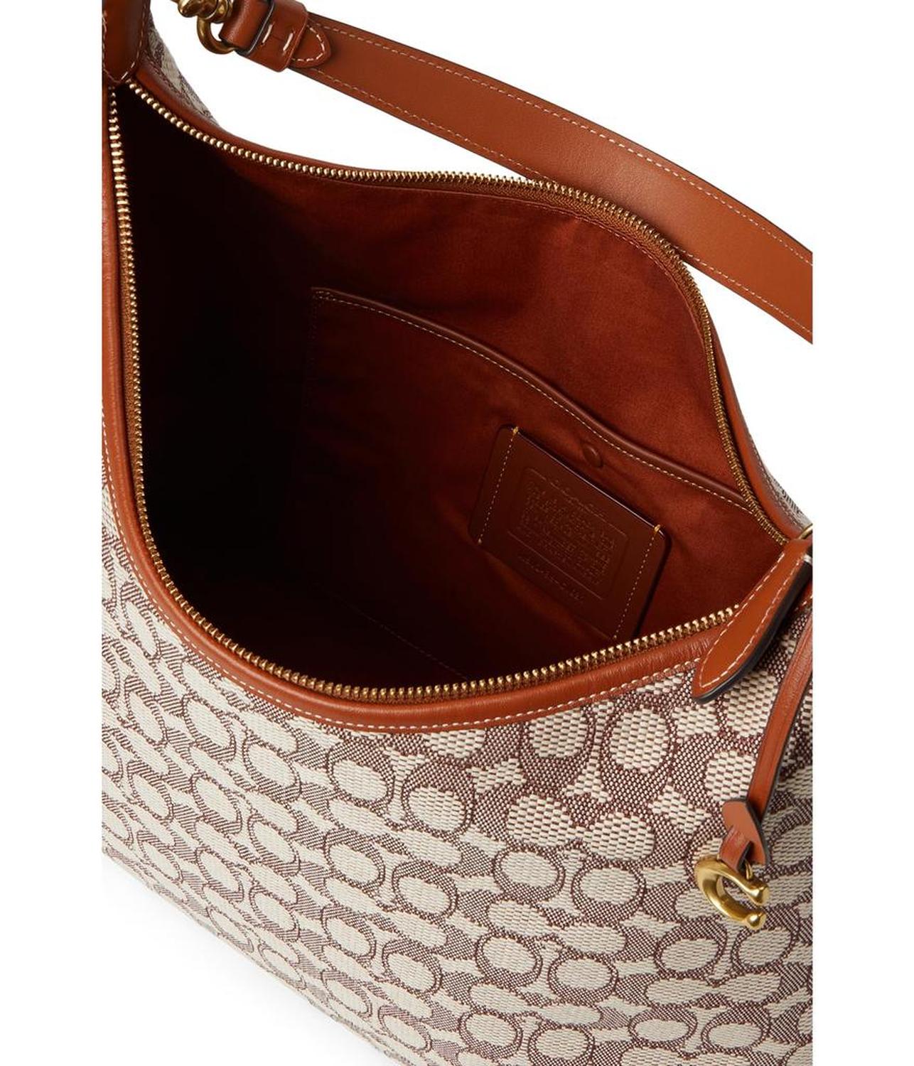 Juliet Shoulder Bag 38 In Signature Textile Jacquard