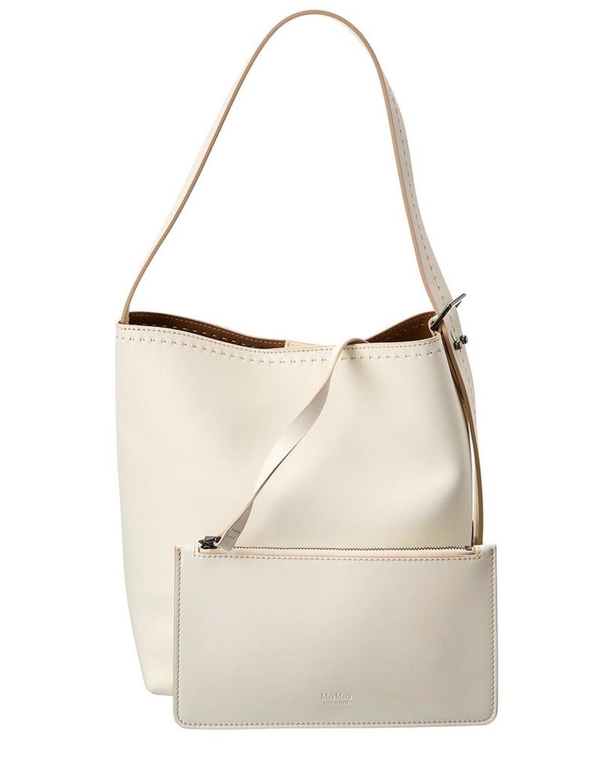 Max Mara Archetipo Leather Tote