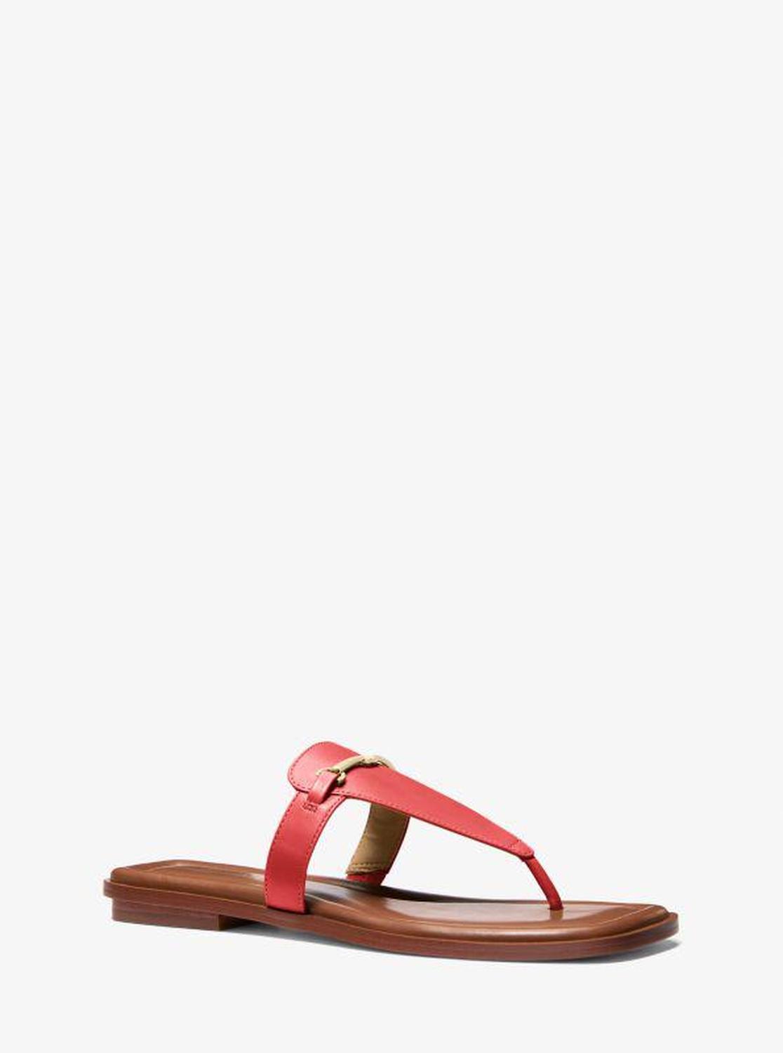 Lena Leather T-Strap Sandal