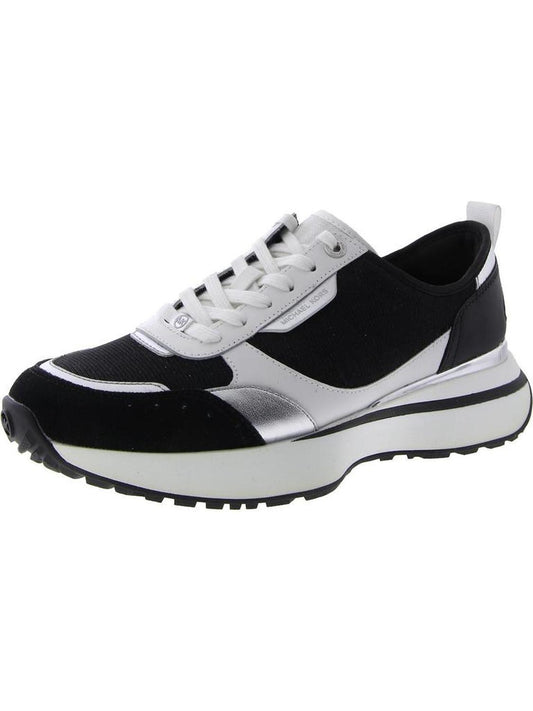 Flynn Womens Leather Lifestyle Casual And Fashion Sneakers