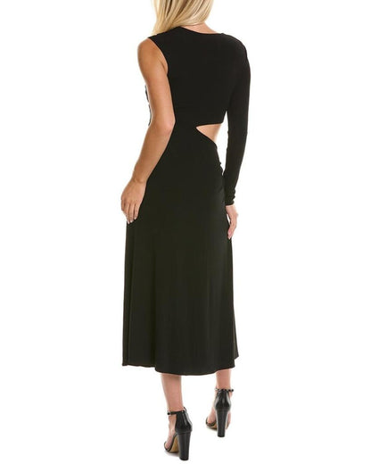 Michael Kors Collection Asymmetrical Midi Dress