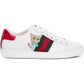 Gucci Ace Cat Leather Sneakers