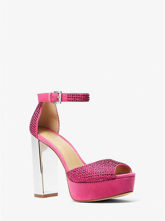 Porter Studded Platform Peep-Toe Pump