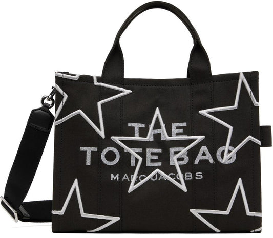 Black 'The Star Canvas Medium' Tote