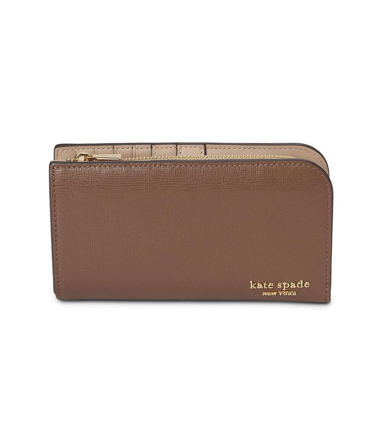 Devin Saffiano Leather Medium Bifold Wallet