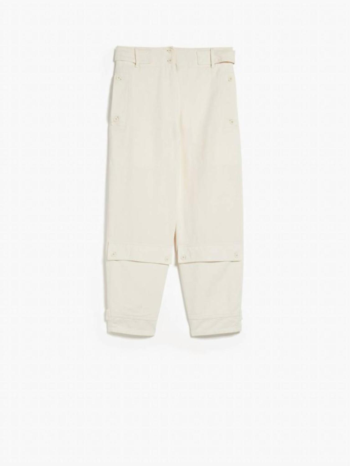 Weekend Gilbert Cotton Worker Trouser In Ecru