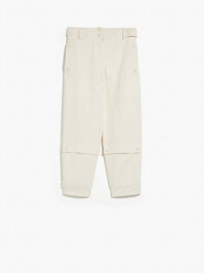 Weekend Gilbert Cotton Worker Trouser In Ecru