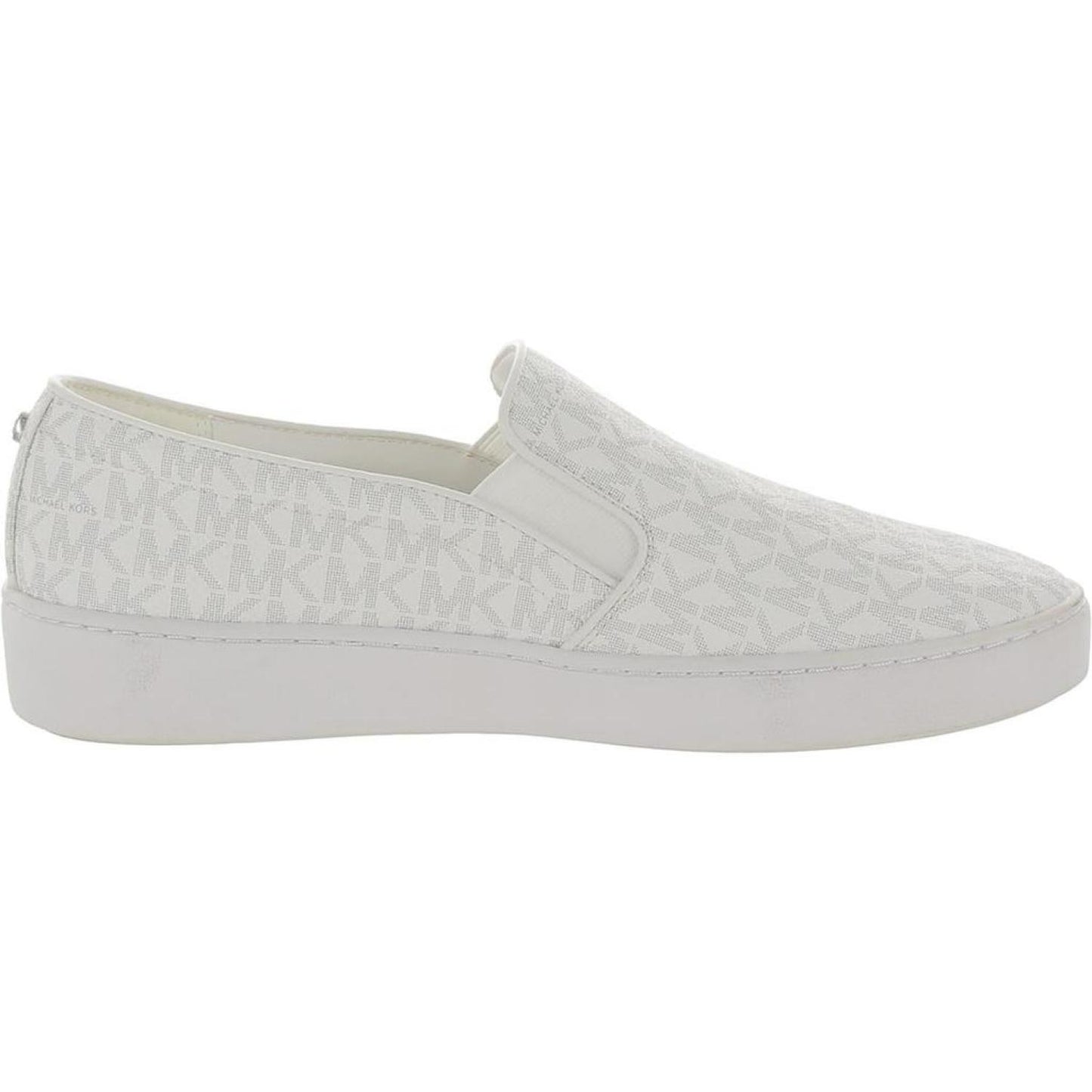 Womens Logo Manmade Slip-On Sneakers