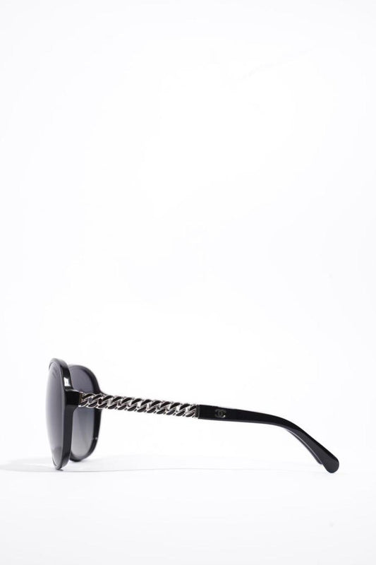 Chanel Chain Detail Polarized Sunglasses  Acetate 135Mm