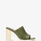 Celeste Leather Platform Mule