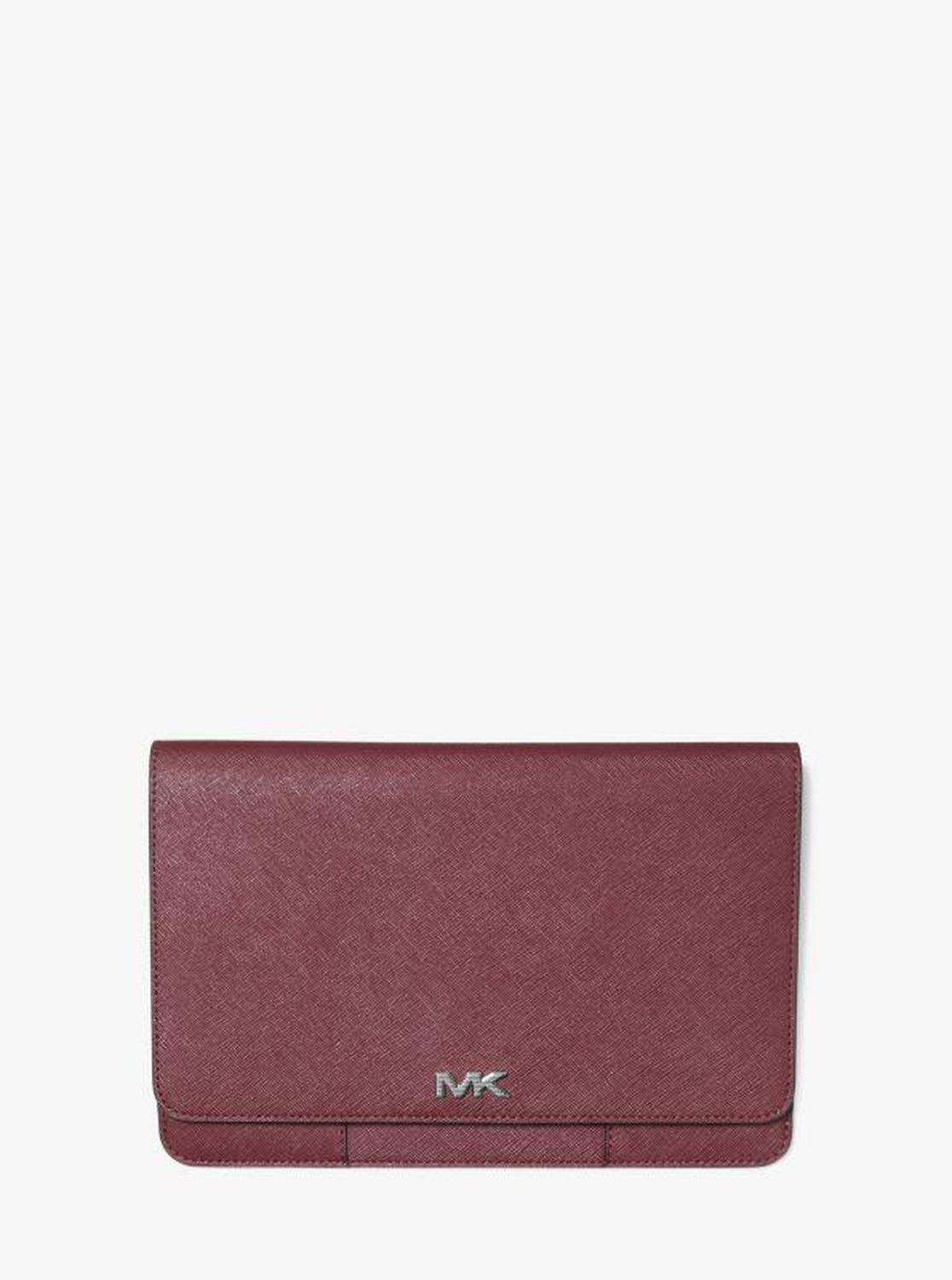 Rivington Large Saffiano Leather Wallet