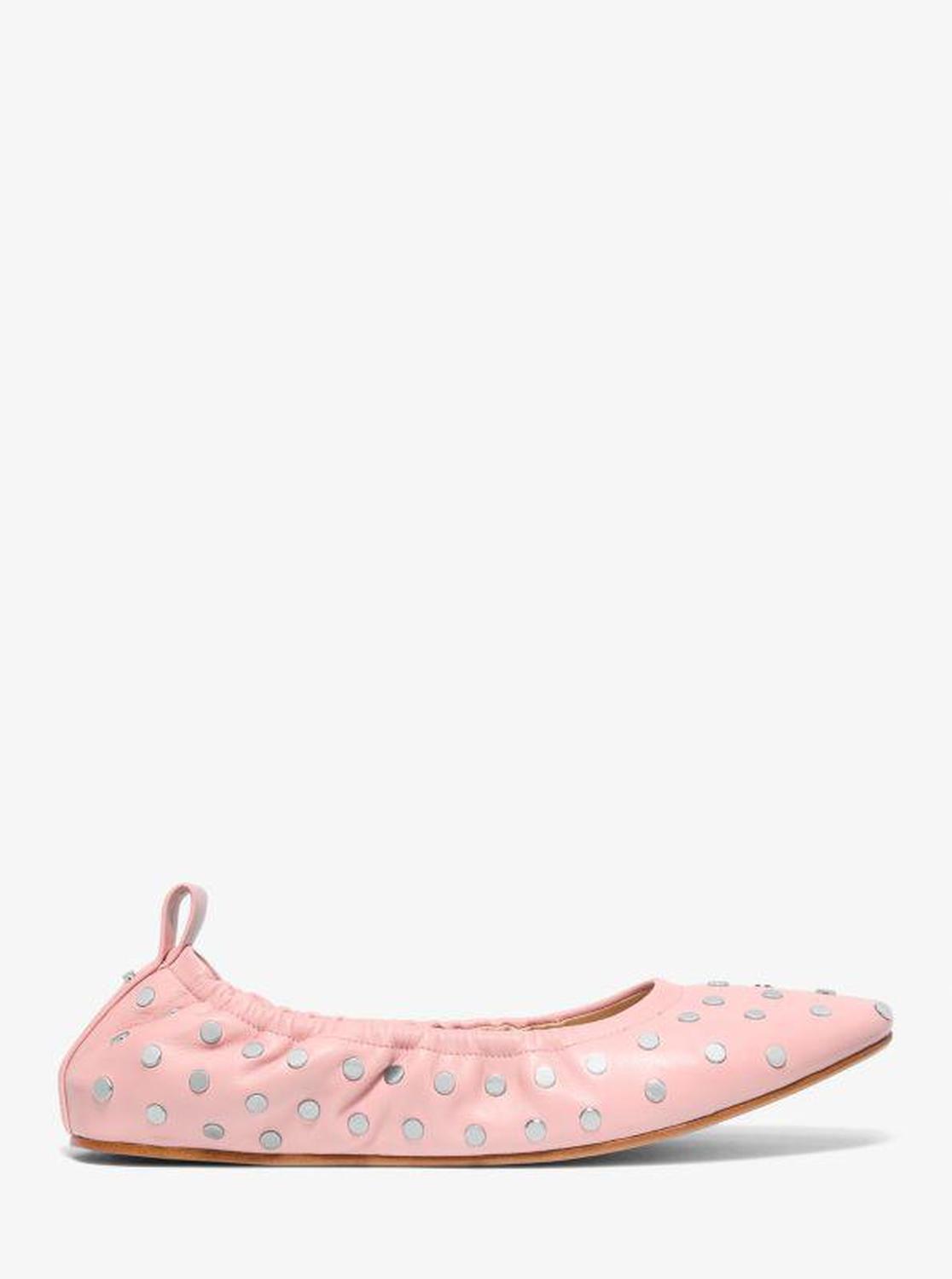 Amy Studded Leather Ballet Flat