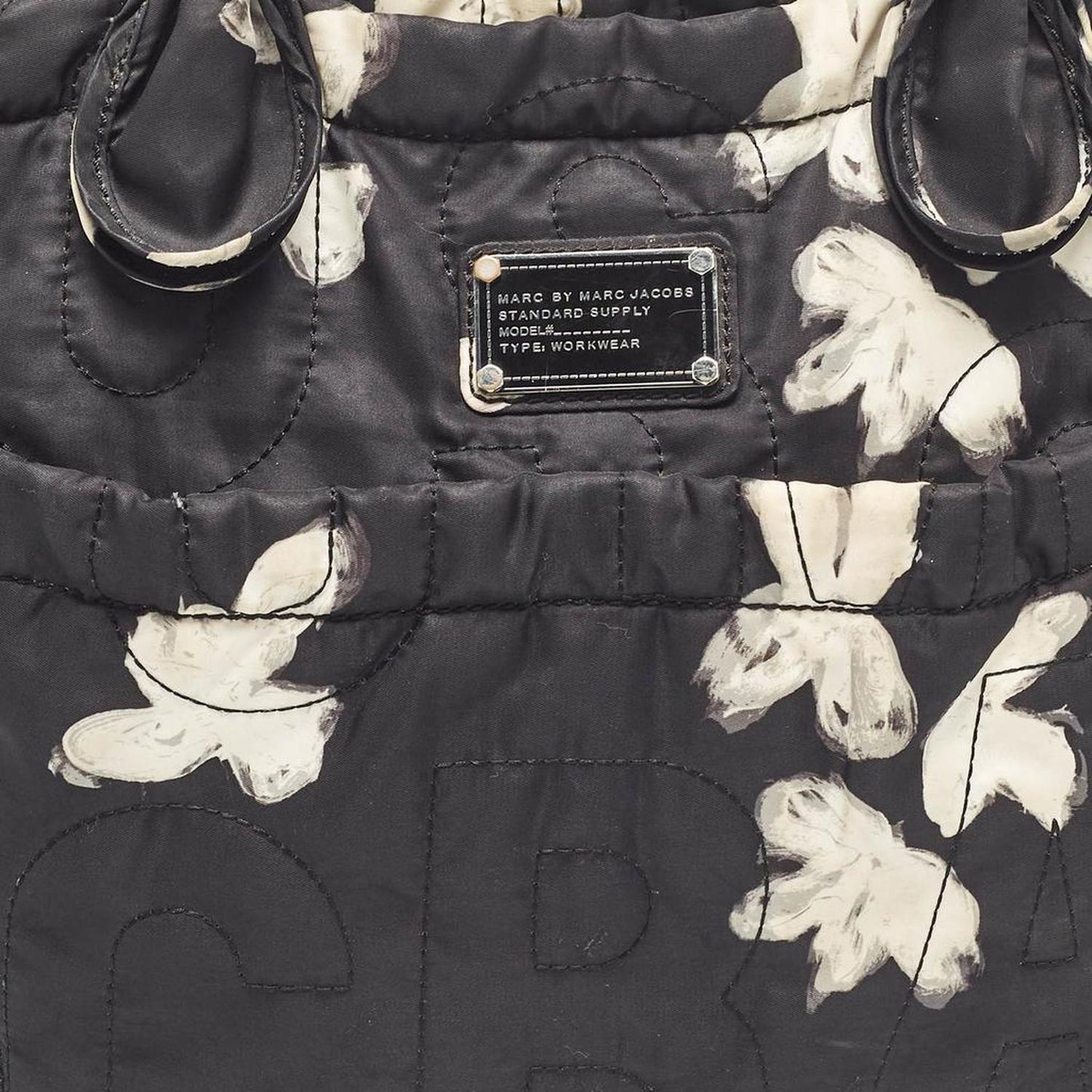 Marc By Marc Jacobs Black Nylon Pretty Tate Tote