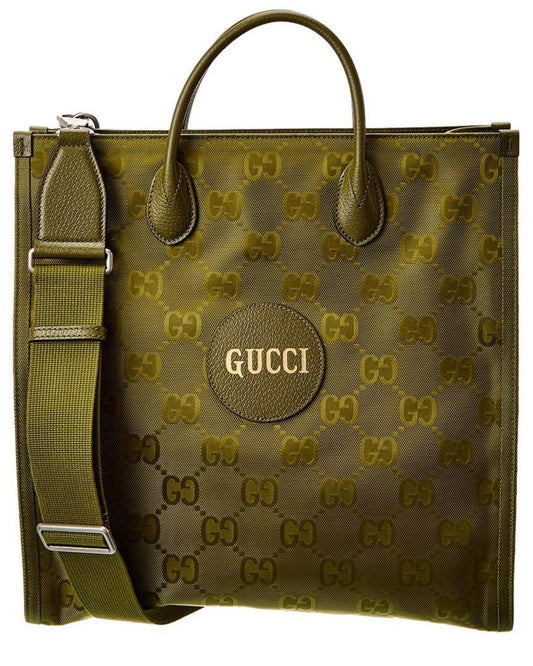 Gucci Off The Grid Medium Nylon & Leather Tote