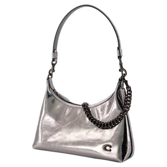 Juliet 25 Shoulder Bag - Coach - Leather - Grey