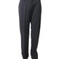 Max Mara Straight Leg Trousers in Black Wool