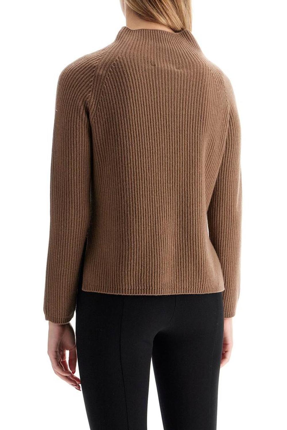 S Max Mara 'english Rib Pullover With '