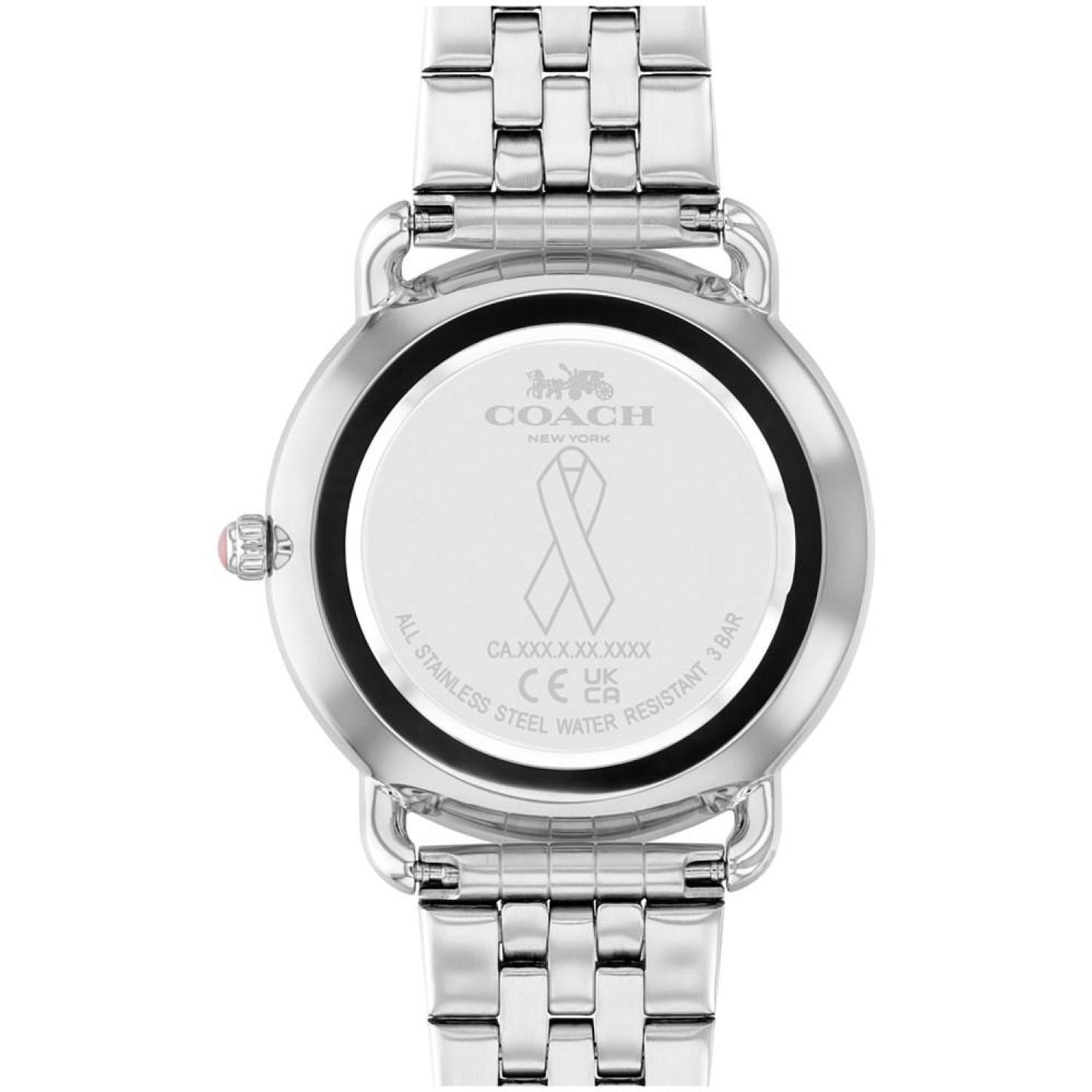 Women's Silver Elliot Stainless Steel Watch 36mm