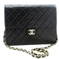 Chanel Quilted  Leather Shoulder Bag (Pre-Owned)