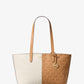 Jet Set Medium Two-Tone Logo Tote Bag