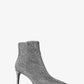 Alina Flex Embellished Glitter Chain-Mesh Ankle Boot