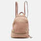 Beige Leather Rhea Backpack