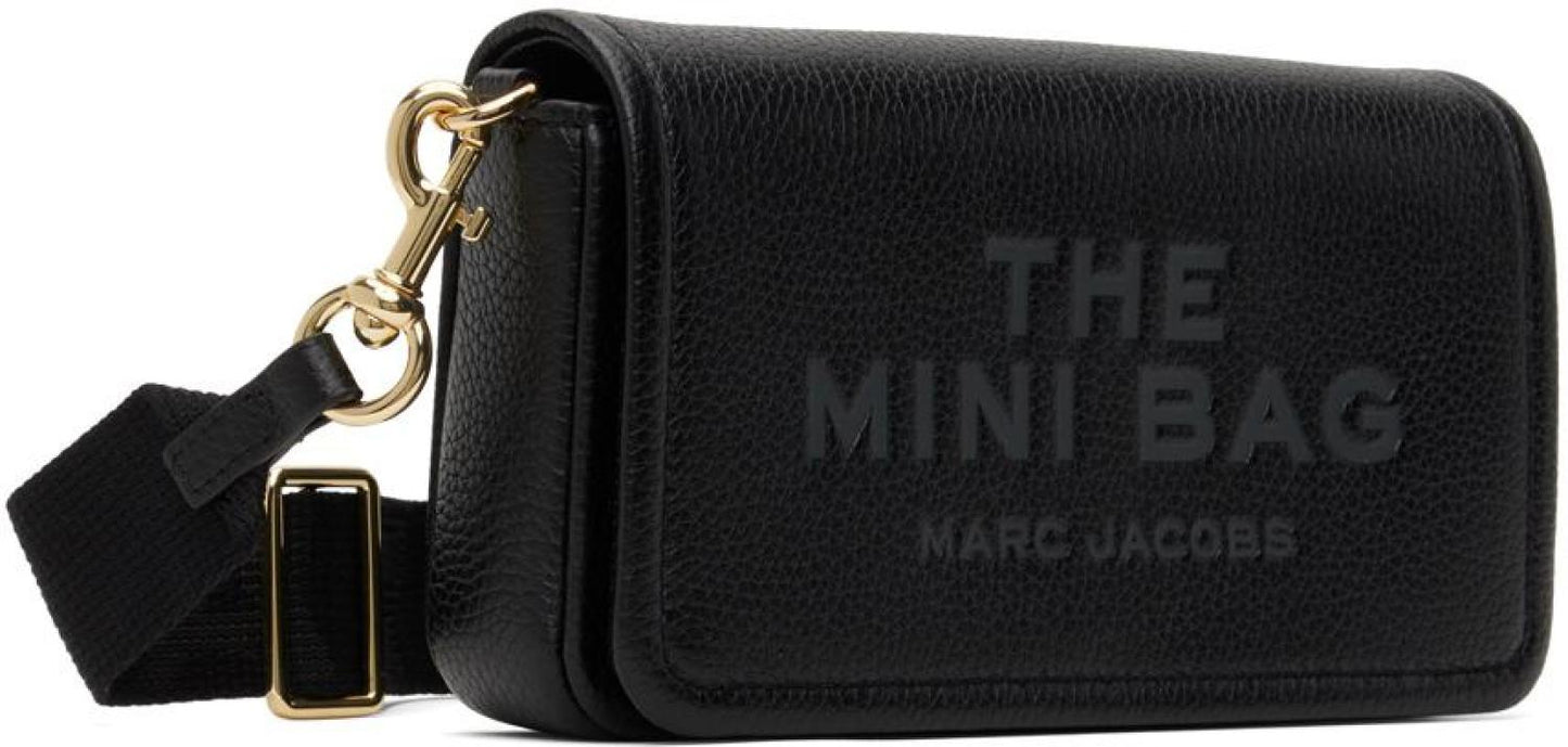 Black 'The Leather Mini' Bag