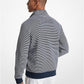 Cotton Blend Half-Zip Sweater