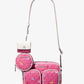 Jet Set Large Printed Signature Logo Crossbody Bag