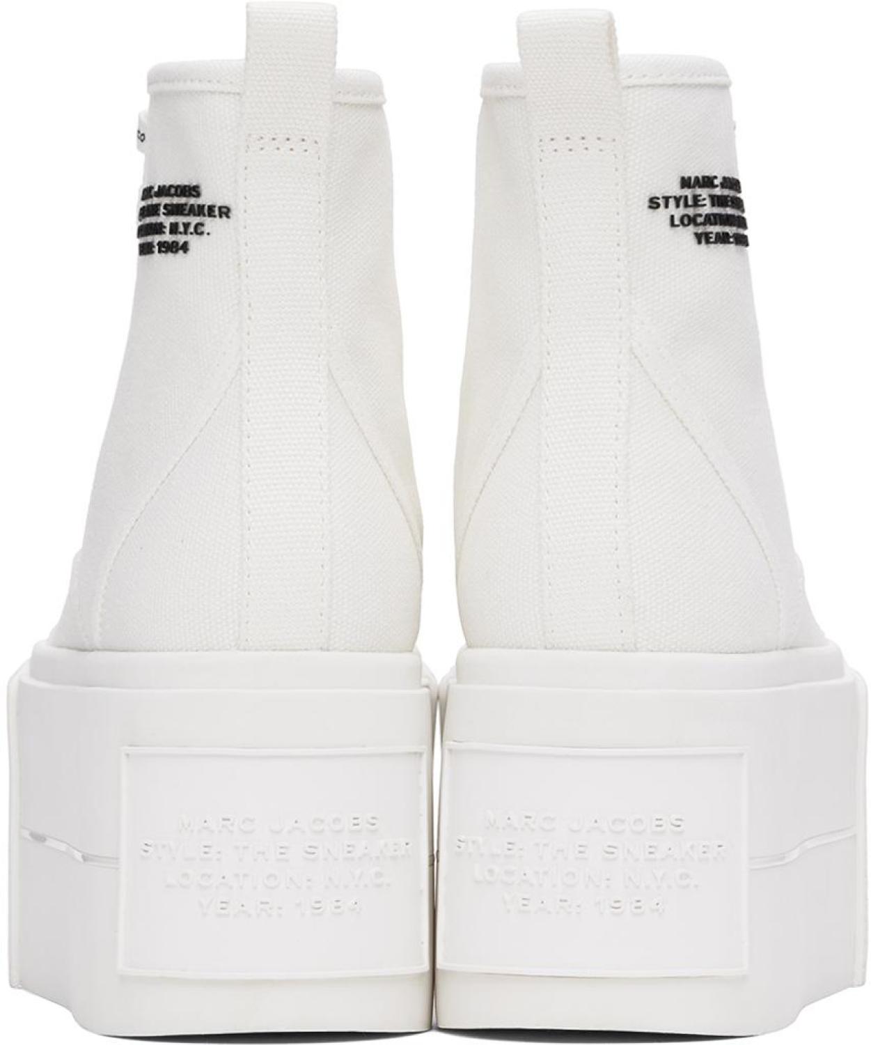 White 'The Platform High Top' Sneakers