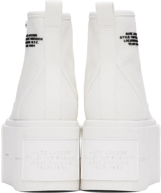 White 'The Platform High Top' Sneakers