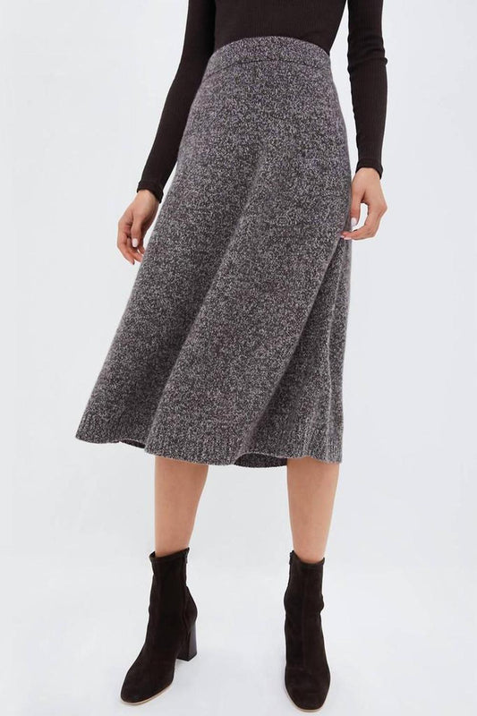 Piega Skirt In Dark Brown