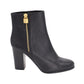 Michael Kors Frenchie Ankle Boots in Black Leather