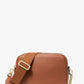 Bryant Medium Pebbled Leather Camera Crossbody Bag