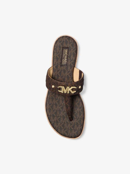 Farrah Signature Logo Sandal