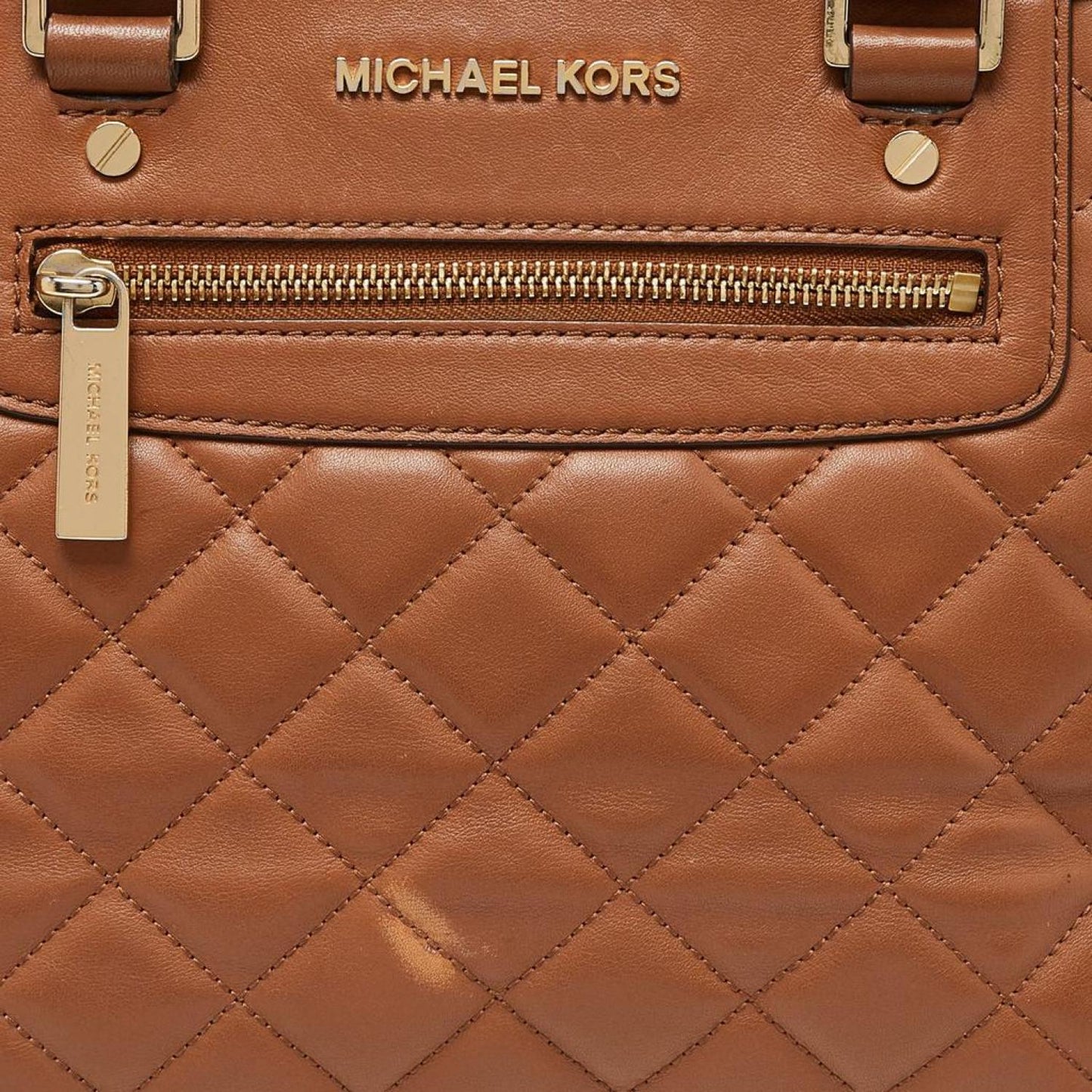 Michael Michael Kors Quilted Leather Selma Satchel