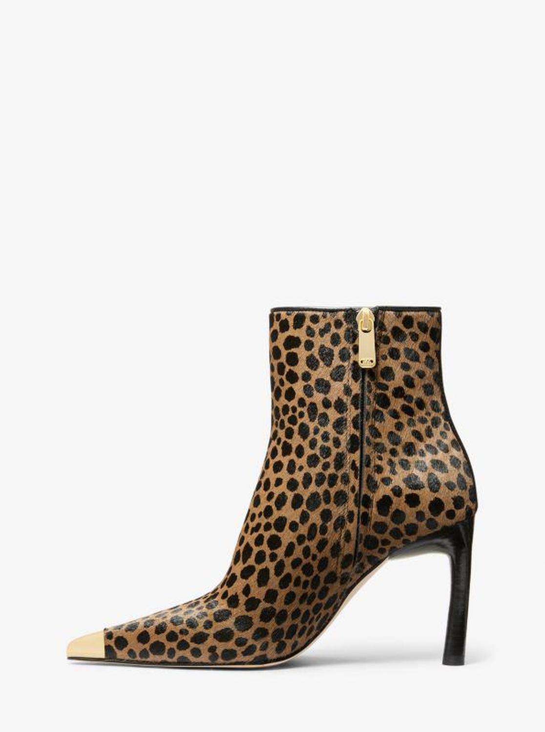 Kasia Cheetah Print Calf Hair Boot